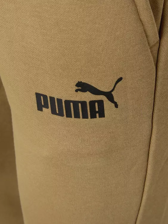 Puma Bruine Ess Logo Pants FL CL (S) - Afbeelding 3
