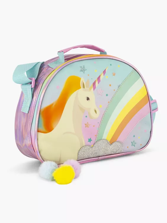 Blauwe Schoudertas Unicorn - Afbeelding 4