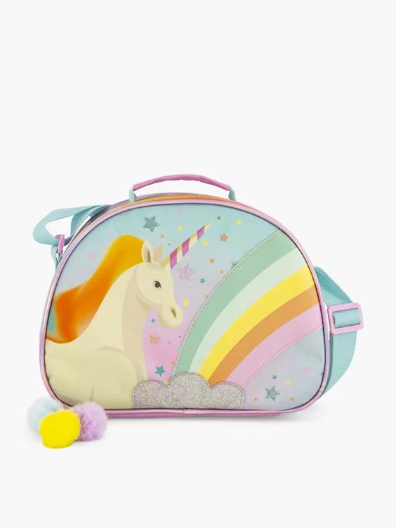 Blauwe Schoudertas Unicorn - Afbeelding 5