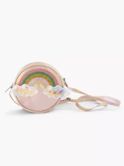 Roze Schoudertas Glitter