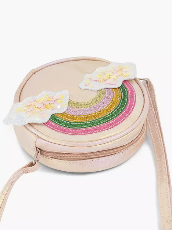 Roze Schoudertas Glitter - Afbeelding 4