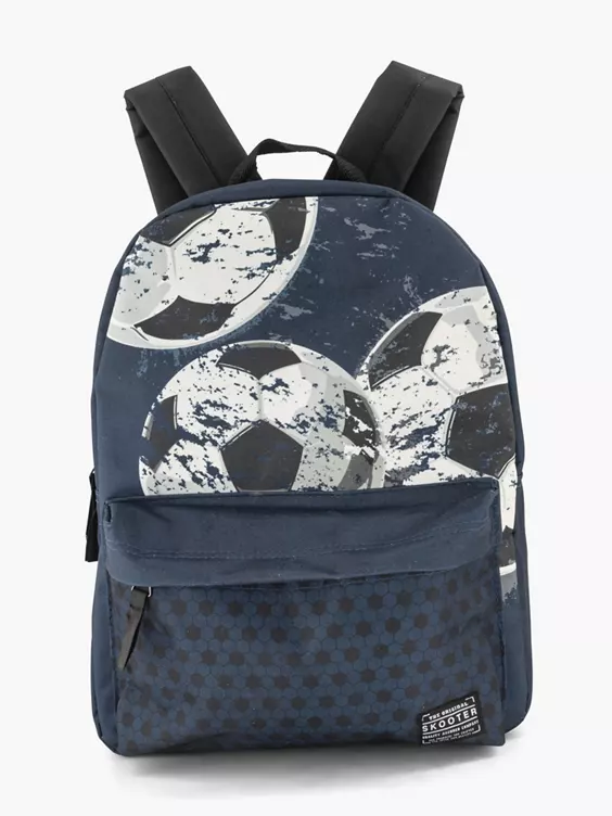 Donkerblauwe Rugzak Voetbal