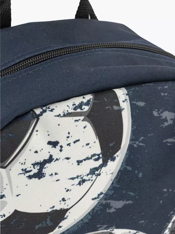 Donkerblauwe Rugzak Voetbal - Afbeelding 4