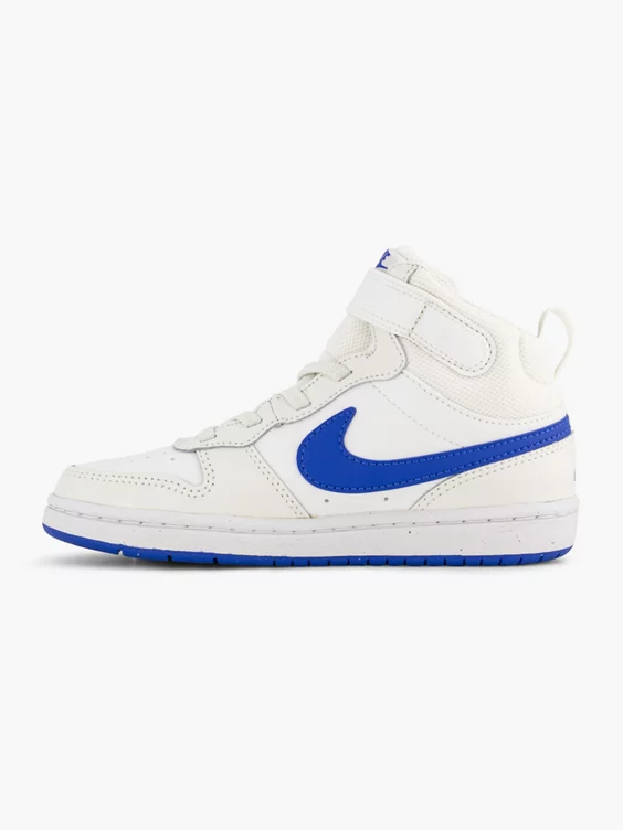 Nike Witte Court Borough Mid - Afbeelding 2