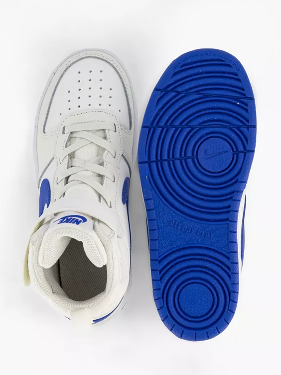 Nike Witte Court Borough Mid - Afbeelding 3