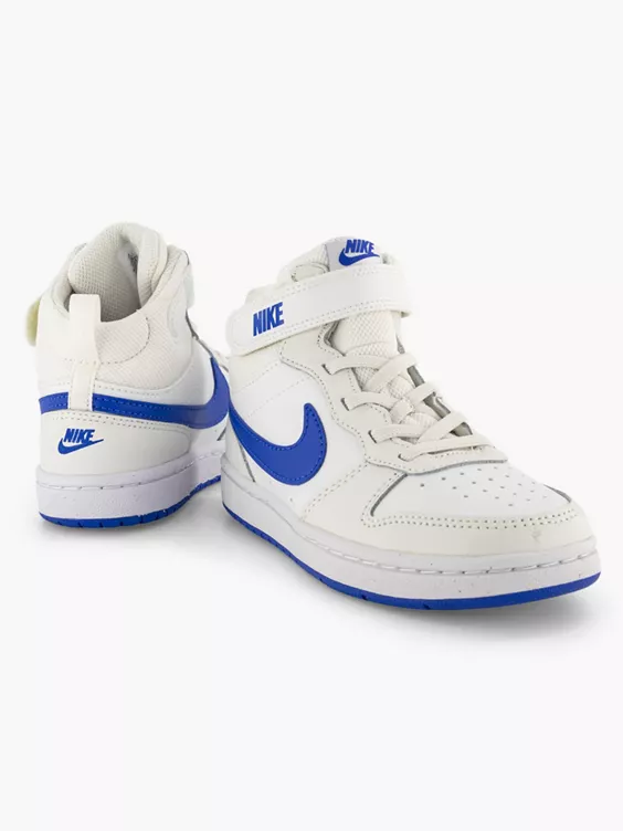 Nike Witte Court Borough Mid - Afbeelding 5