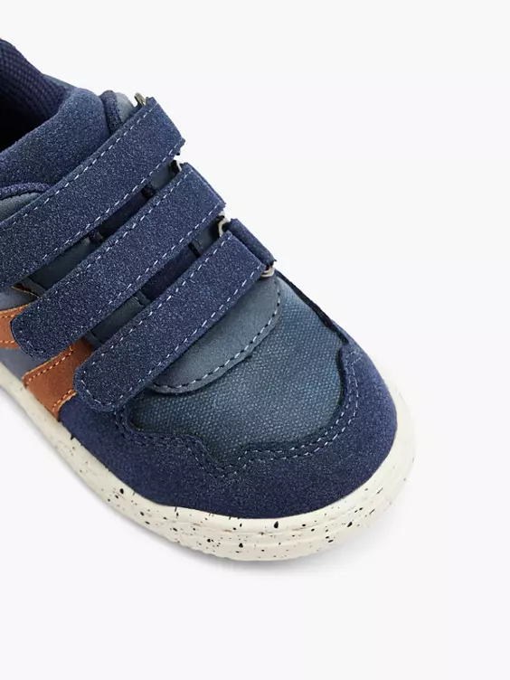 Donkerblauwe Sneaker Klittenband - Afbeelding 2