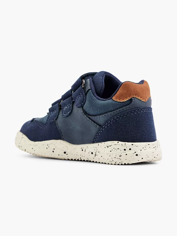 Donkerblauwe Sneaker Klittenband - Afbeelding 3