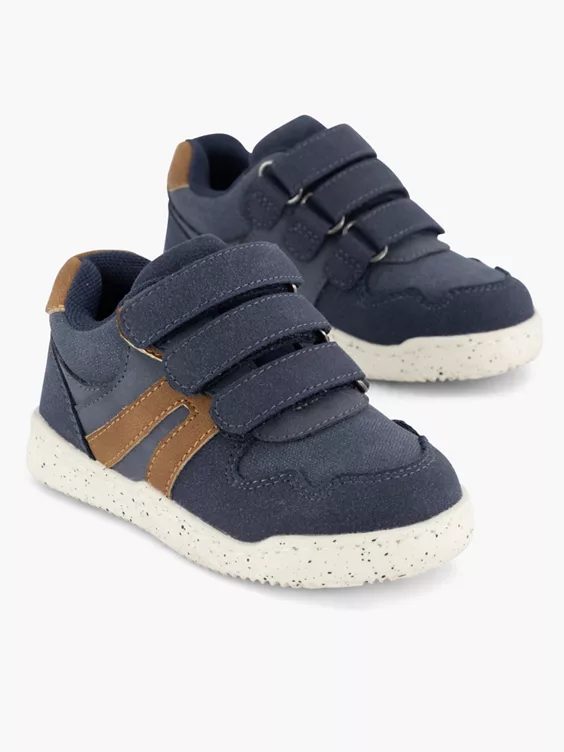 Donkerblauwe Sneaker Klittenband - Afbeelding 5