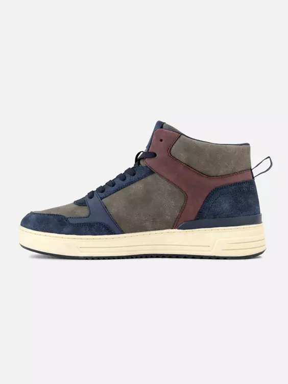 Donkerblauwe Hoge Sneaker - Afbeelding 2