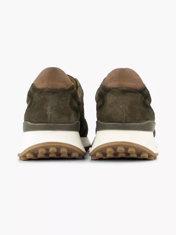 Groene Leren Chunky Sneaker - Afbeelding 4