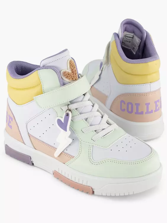 Witte Hoge Sneaker - Afbeelding 5